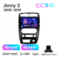 ���� ������������� ������ Teyes CC3 4+64 Gb Suzuki Jimny 3 2005-2019 9-inch 2k