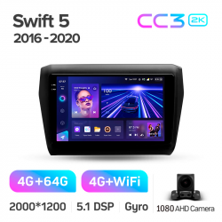 ���� ������������� ������ Teyes CC3 4+64 Gb Suzuki Swift 5 2016-2020 9-inch 2k