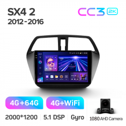 ���� ������������� ������ Teyes CC3 4+64 Gb Suzuki SX4 2 S-Cross 2012-2016 9-inch 2k