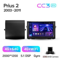 ���� ������������� ������ Teyes CC3 4+64 Gb Toyota Prius XW20 II 2 2003-2011 (F1) 9-inch 2k