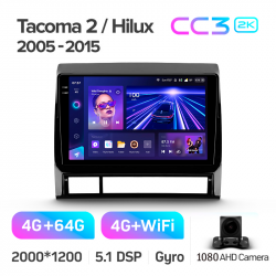 ���� ������������� ������ Teyes CC3 4+64 Gb Toyota Tacoma 2 N200 Hilux 2005-2015 9-inch 2k (L1)