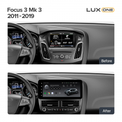 ���� ������������� ������ Teyes Lux One 4+32 Gb Ford Focus 3 Mk 3 2011-2019 12.3inch (L2)