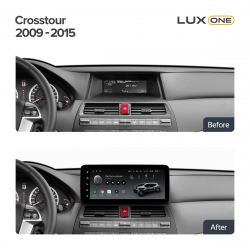 Автомагнітола штатна Teyes Lux One 4+32 Gb Honda Crosstour 1 TF 2009-2015 12.3inch Фото Автомагнітола штатна Teyes Lux One 4+32 Gb Honda Crosstour 1 TF 2009-2015 12.3inch