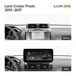 ���� ������������� ������ Teyes Lux One 4+32 Gb Toyota Land Cruiser Prado 150 (F2) 2013-2017 12.3inch (L2)