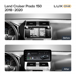 ���� ������������� ������ Teyes Lux One 4+32 Gb Toyota Land Cruiser Prado 150 2018-2020 12.3inch (L3)