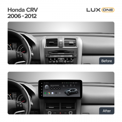 ���� ������������� ������ Teyes Lux One 6+128 Gb Honda CRV CR-V 3 RE 2006-2012 12.3inch (L2)