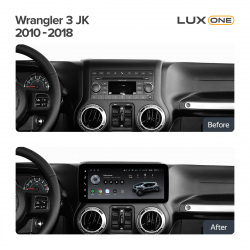 ���� ������������� ������ Teyes Lux One 6+128 Gb Jeep Wrangler 3 JK (YJ) 2010-2018 12.3inch (L1)