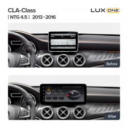 ���� ������������� ������ Teyes Lux One 6+128 Gb Mercedes-Benz CLA-Class X117 C117 NTG 4.5 2013-2016 12.3inch