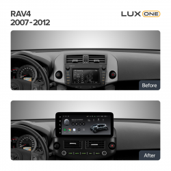 ���� ������������� ������ Teyes Lux One 6+128 Gb Toyota RAV4 XA30 2007-2012 12.3inch (L2)