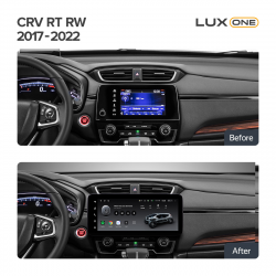 ���� ������������� ������ Teyes Lux One 6+128 Gb � �������� ������� 360� Honda CR-V CR-V 5 RT RW 2017-2022 12.3inch (L1)