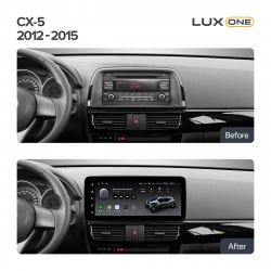 Автомагнітола штатна Teyes Lux One 6+128 Gb з круговим оглядом 360° Mazda CX5 CX-5 CX 5 1 KE 2012-2015 (A) 12.3inch Фото Автомагнітола штатна Teyes Lux One 6+128 Gb з круговим оглядом 360° Mazda CX5 CX-5 CX 5 1 KE 2012-2015 (A) 12.3inch