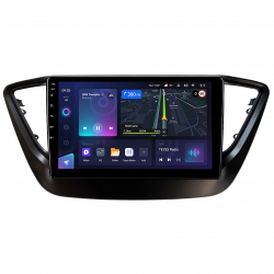 ���� ������������� ������ Teyes CC3L 4+64 Gb Hyundai Solaris 2 VERNA ACCENT 2016-2018 Black 9-inch