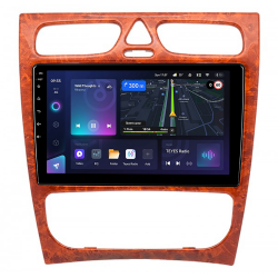 ���� ������������� ������ Teyes CC3L 4+64 Gb Mercedes Benz C Class S203 CL203 W203 2000-2004 wooden 9-inch (L1)