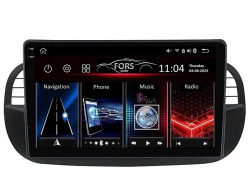 ���� ������������� ������ FORS.auto FS 4 PRO ��� Fiat 500 (4+64Gb, 9-inch, black) 2007-2015
