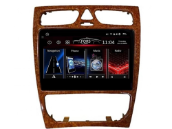 Автомагнітола штатна FORS.auto FS 4 PRO для Mercedes-Benz C-Class W203 2002-2004/CLK-Class W209 2002-2006 (4+64Gb, 9-inch, wooden) Фото Автомагнітола штатна FORS.auto FS 4 PRO для Mercedes-Benz C-Class W203 2002-2004/CLK-Class W209 2002-2006 (4+64Gb, 9-inch, wooden)