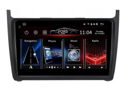 ���� ������������� ������ FORS.auto FS 4 PRO ��� Volkswagen Polo (4+64Gb, 9-inch, black) 2008-2020