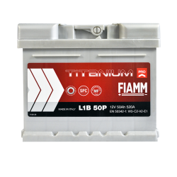 Автомобільний акумулятор FIAMM Titanium Pro 50Аh 520А R+ (LB1) Фото Автомобільний акумулятор FIAMM Titanium Pro 50Аh 520А R+ (LB1)