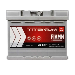 ���� ������������ ���������� FIAMM Titanium Pro 64�h 610� R+ (L2)