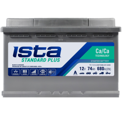 ���� ������������ ���������� ISTA Standard Plus 74Ah 680A R+ (L3)