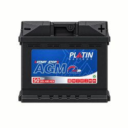 ���� ������������� ����������� PLATIN AGM 50Ah 480A R+ (L1)
