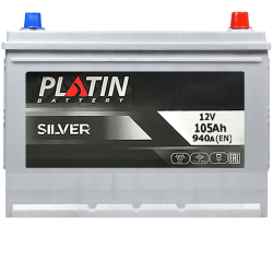 ���� ������������� ����������� PLATIN Silver Asia SMF 105Ah 940A R+ (N70) �.�.
