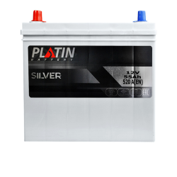 ���� ������������� ����������� PLATIN Silver Asia SMF 55Ah 520A L+ (NS60) �.�.