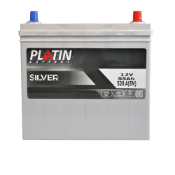 ���� ������������� ����������� PLATIN Silver Asia SMF 55Ah 520A R+ (NS60) �.�.