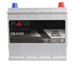 ���� ������������� ����������� PLATIN Silver Asia SMF 68Ah 640A R+ (D23) �.�.