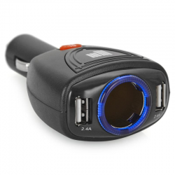 Розгалужувач автомобільного прикурювача ParkCity SM-121 Фото Розгалужувач автомобільного прикурювача ParkCity SM-121