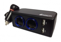 Розгалужувач автомобільного прикурювача ParkCity SM-222 Фото Розгалужувач автомобільного прикурювача ParkCity SM-222