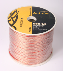 Кабель акустичний Autofun ESC-1.5 (1m) Фото Кабель акустичний Autofun ESC-1.5 (1m)