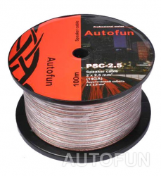 Кабель акустичний Autofun PSC-2.5 (1m) Фото Кабель акустичний Autofun PSC-2.5 (1m)