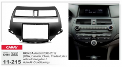 Рамка перехідна Carav 11-215 Honda Accord 08-12 2DIN w/air-conditioning, without navigation Фото Рамка перехідна Carav 11-215 Honda Accord 08-12 2DIN w/air-conditioning, without navigation