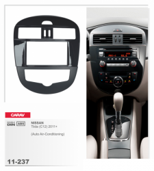 ���� ����� ��������� Carav 11-237 Nissan Tiida 11+2DIN Nissan Tiida 11 w\air conditioning