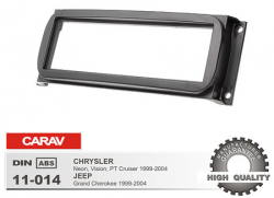 Рамка перехідна Carav 11-014 Chrysler/Jeep/Dodge/Plymouth 1DIN Фото Рамка перехідна Carav 11-014 Chrysler/Jeep/Dodge/Plymouth 1DIN