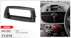 Рамка перехідна Carav 11-018 Fiat Punto 1999-2004 1DIN Фото Рамка перехідна Carav 11-018 Fiat Punto 1999-2004 1DIN