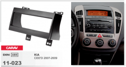    Carav 11-023 Kia Ceed 2007-> 1DIN
