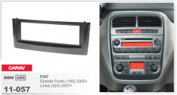 Рамка перехідна Carav 11-057 Fiat Punto 05+, Linea 07+ 1DIN Фото Рамка перехідна Carav 11-057 Fiat Punto 05+, Linea 07+ 1DIN