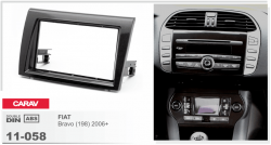    Carav 11-058 Fiat Bravo 06+ 2DIN