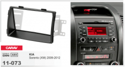 Рамка перехідна Carav 11-073 Kia Sorento 2009-> 2DIN Фото Рамка перехідна Carav 11-073 Kia Sorento 2009-> 2DIN