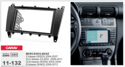 Рамка перехідна Carav 11-132 Mercedes-Benz C-class 04-07, CLC-class 08-11, G-class 06-12 2DIN Фото Рамка перехідна Carav 11-132 Mercedes-Benz C-class 04-07, CLC-class 08-11, G-class 06-12 2DIN