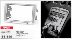    Carav 11-149 Peugeot 308 07-13, 408 11+ 2DIN