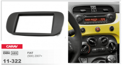    Carav 11-322 Fiat 500 07+ 2DIN
