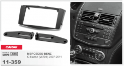    Carav 11-359 Mercedes-Benz C-class 07-11 2DIN