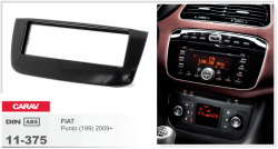    Carav 11-375 Fiat Punto 2009+ 1DIN