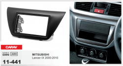 Рамка перехідна Carav 11-441 Mitsubishi Lancer IX 2 DIN Фото Рамка перехідна Carav 11-441 Mitsubishi Lancer IX 2 DIN