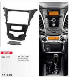 Рамка перехідна Carav 11-456 Ssang Yong Action/Korando 2013+ Фото Рамка перехідна Carav 11-456 Ssang Yong Action/Korando 2013+