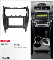 Рамка перехідна Carav 11-466 Toyota Camry 11+ (USA, Australia) 2DIN Фото Рамка перехідна Carav 11-466 Toyota Camry 11+ (USA, Australia) 2DIN