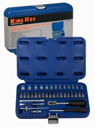 Набір інструментів King Roy 038-MDA (38 предметів) Фото Набір інструментів King Roy 038-MDA (38 предметів)