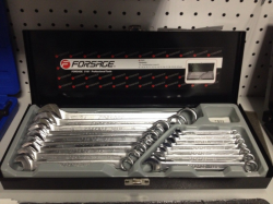 Набір ключів ріжково-накидних Forsage 5161 (16 предметів) 6-гранний Фото Набір ключів ріжково-накидних Forsage 5161 (16 предметів) 6-гранний
